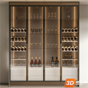 Wine cabinet Skp Files